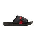 Jordan Super Play Slide Black University Red